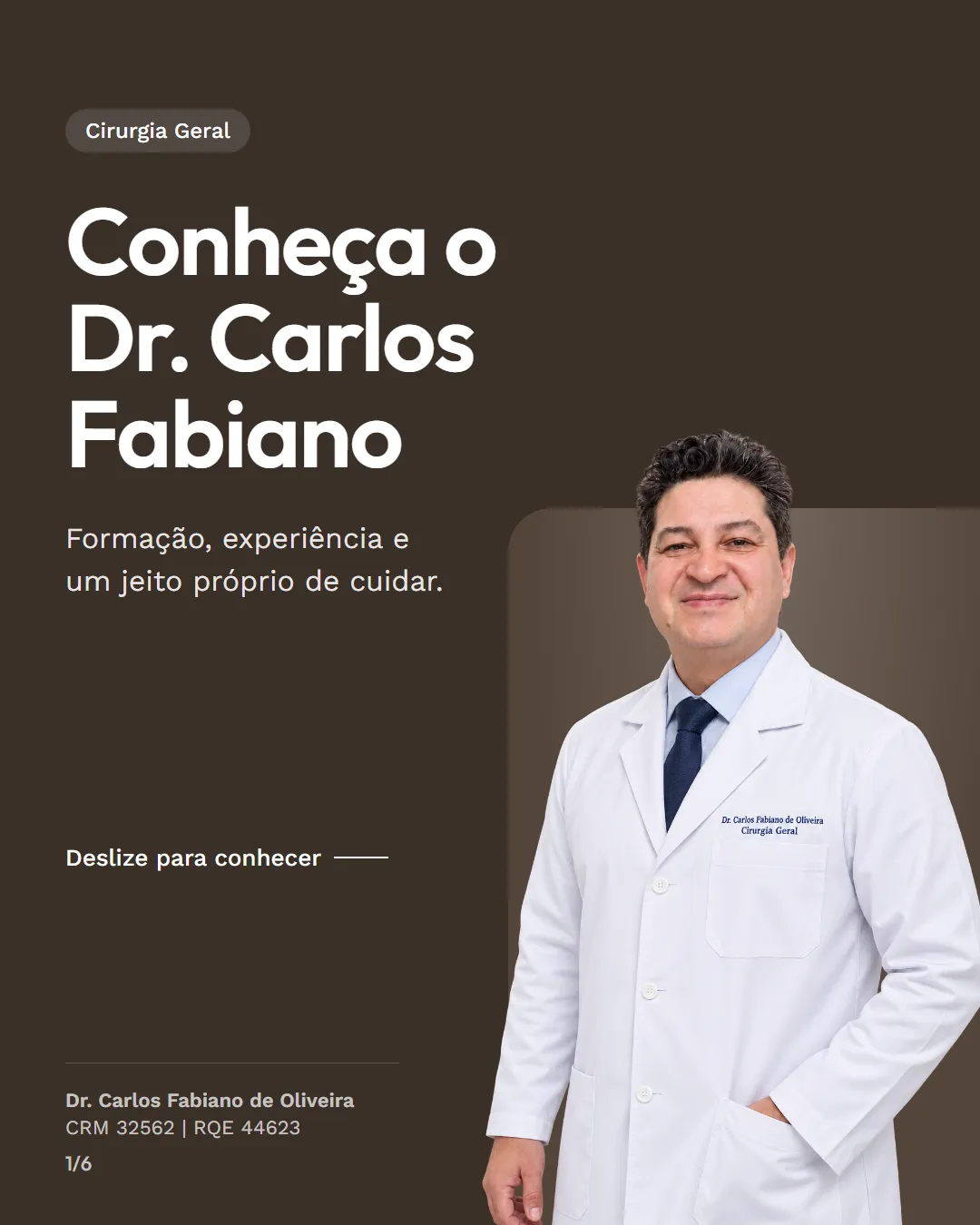 Capa do carrossel "Conheça o Dr. Carlos Fabiano", de Dr. Carlos Fabiano